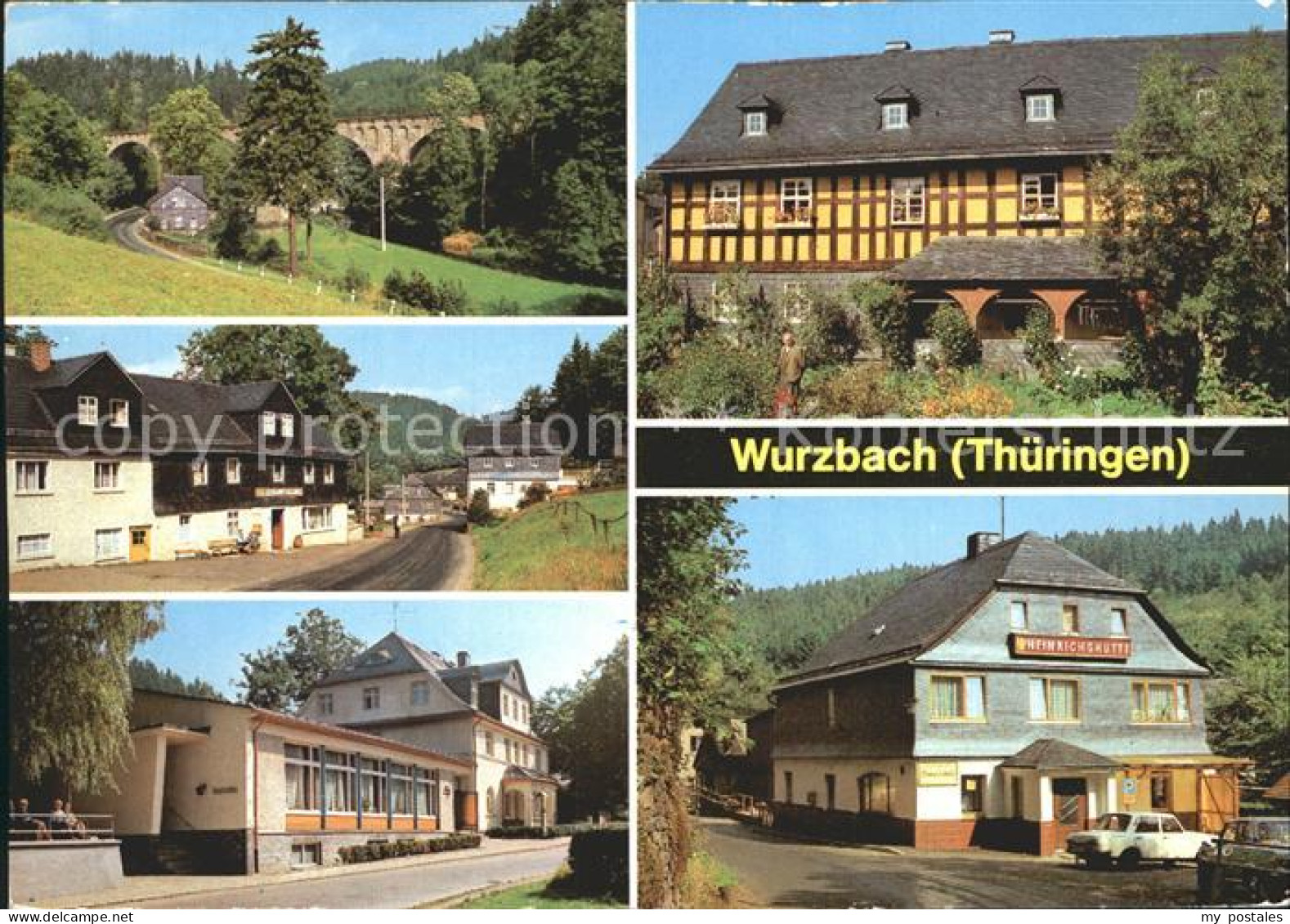 72249224 Wurzbach Viadukt Sormitztal Konsum Gaststaette FDGB Erholungsheim Ratha - Te Identificeren