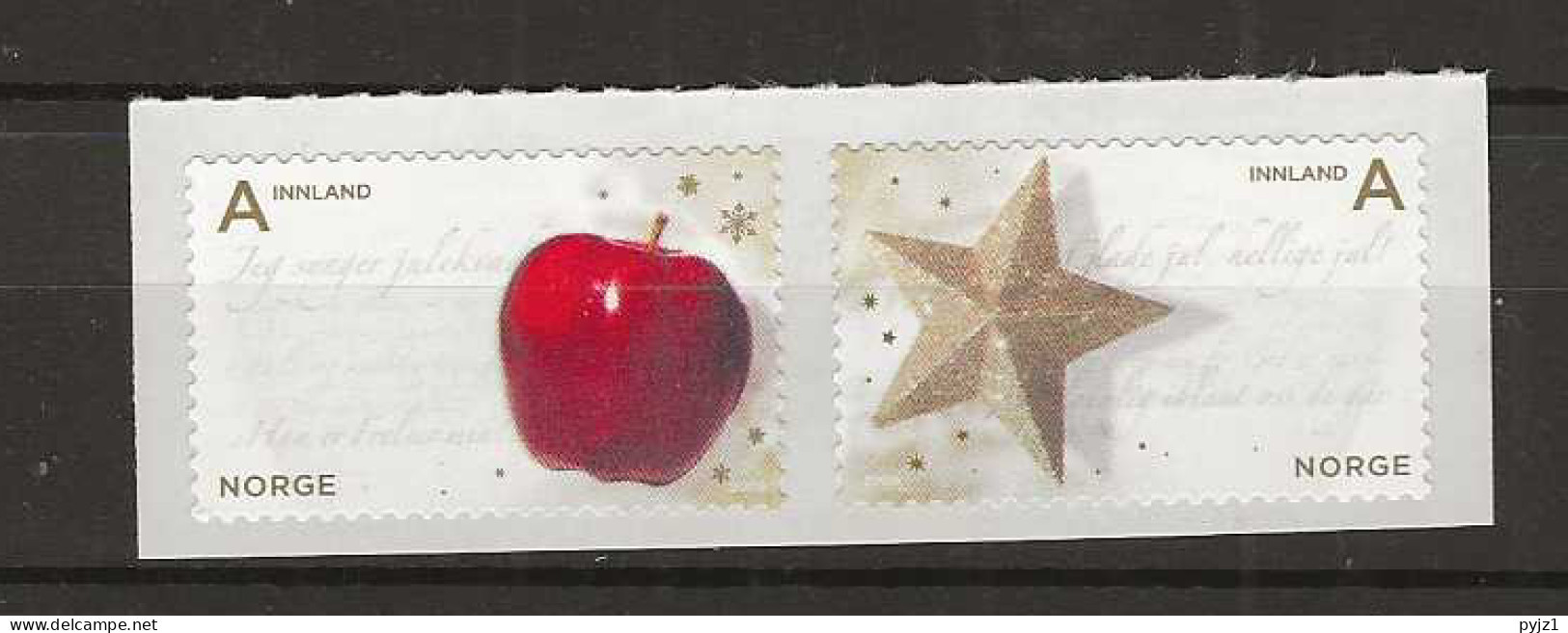 2009 MNH Norway, Mi 1704-05 Postfris** - Unused Stamps