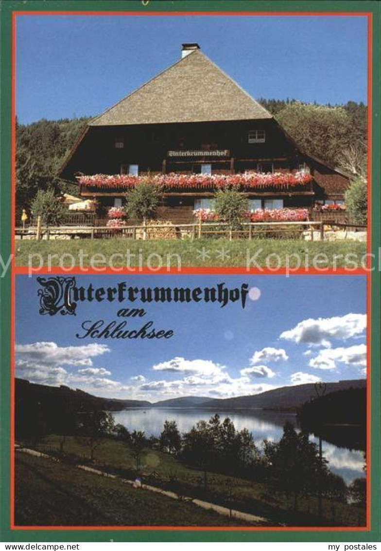 72249190 Aha Schluchsee Vesperstube Unterkrummenhof Schwarzwald Schluchsee - Schluchsee