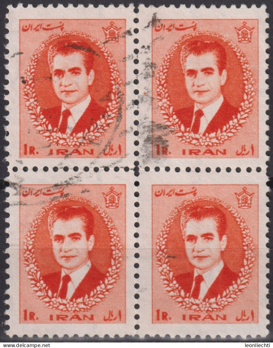 1966 Iran ° Mi:IR 1287, Sn:IR 1376, Yt:IR 1158, Sg:IR 1432, Mohammad Rezā Shāh Pahlavī (1919-1980) - Iran
