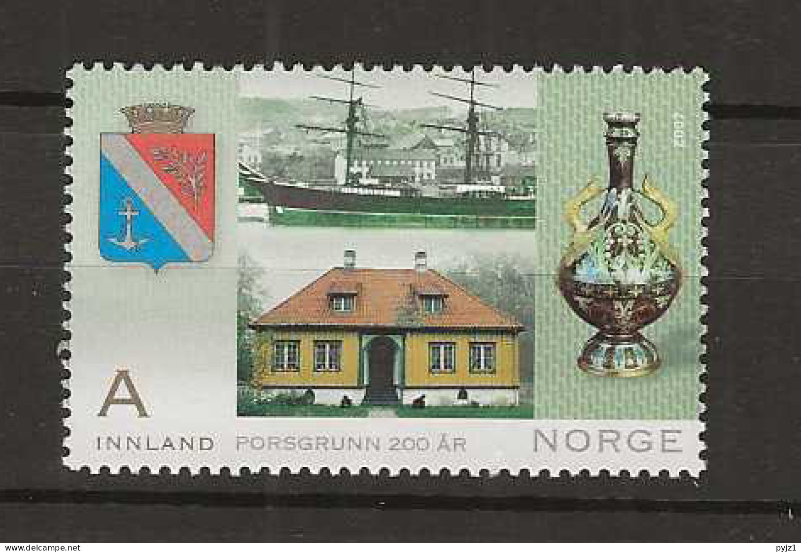 2007 MNH Norway, Mi 1609 Postfris** - Neufs