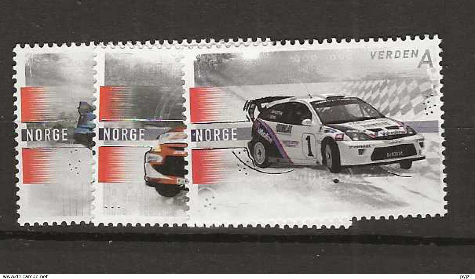 2007 MNH Norway, Mi 1599-1601 Postfris** - Nuevos