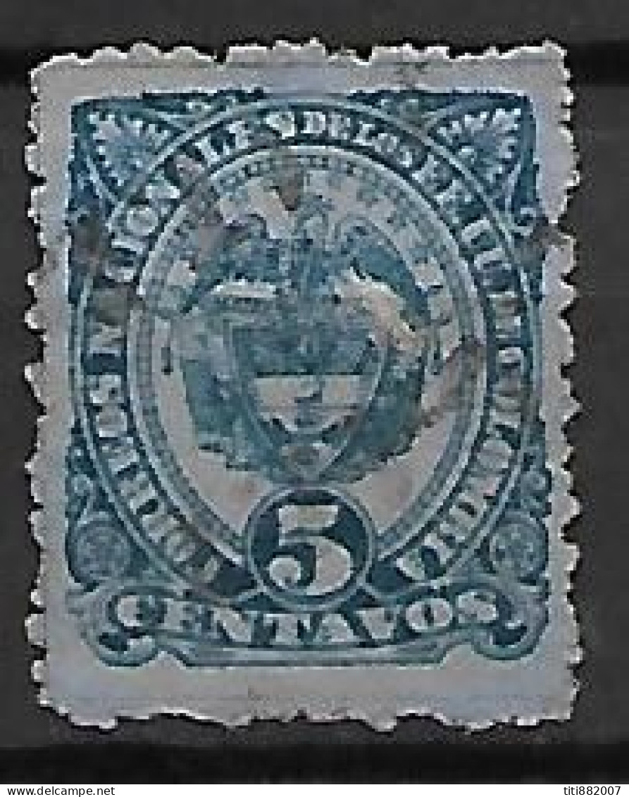 COLOMBIE   -  1883 .  Y&T N° 75 Oblitéré - Colombia