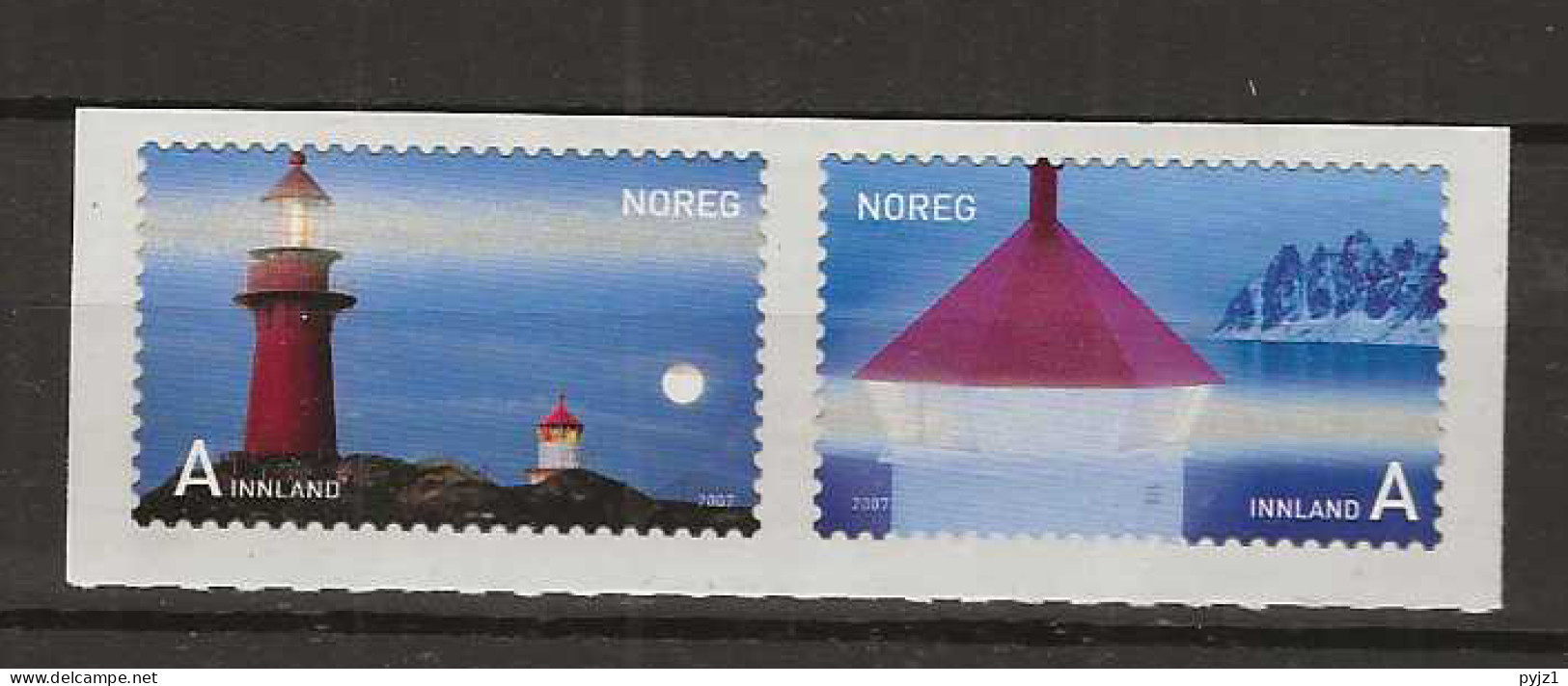 2007 MNH Norway, Mi 1621-22 Postfris** - Neufs