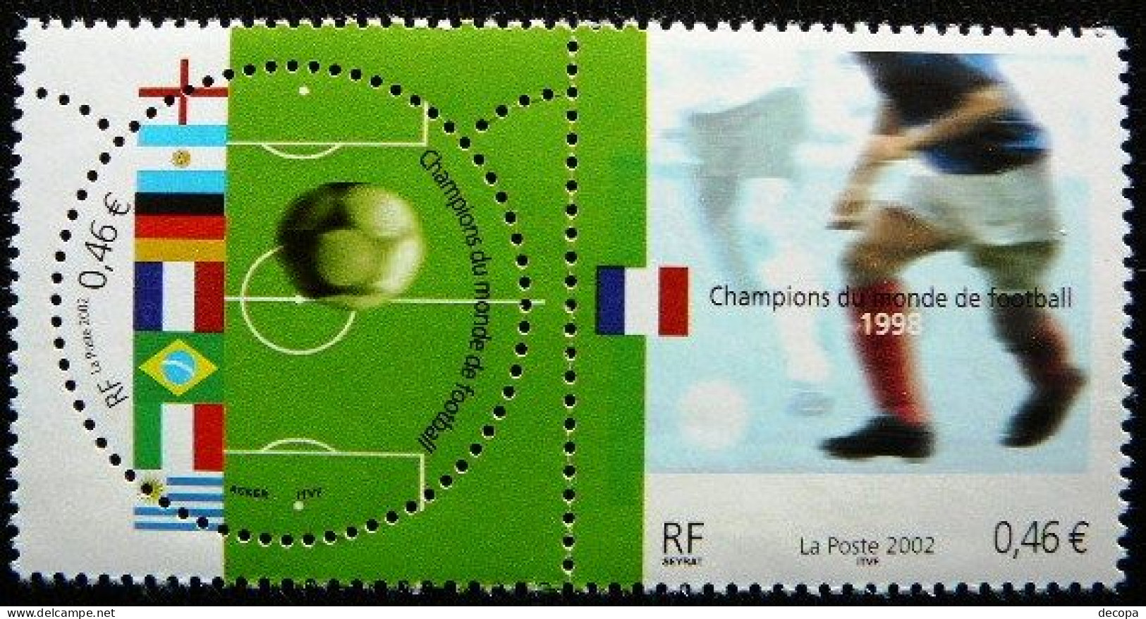 (dcbv-1404)  France  -   Frankrijk      Michel 3620-21   Yvert  3483-84      MNH   2002 - 2002 – Corea Del Sud / Giappone