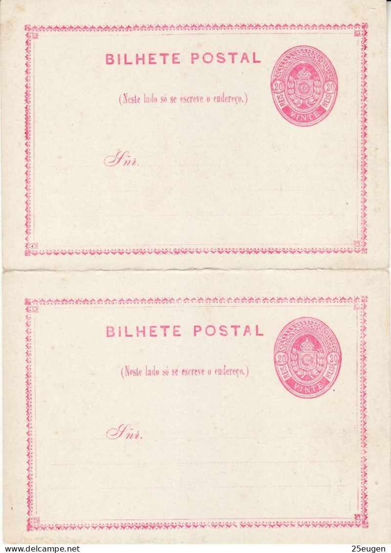 BRAZIL 1880 POSTCARD UNUSED - Postal Stationery