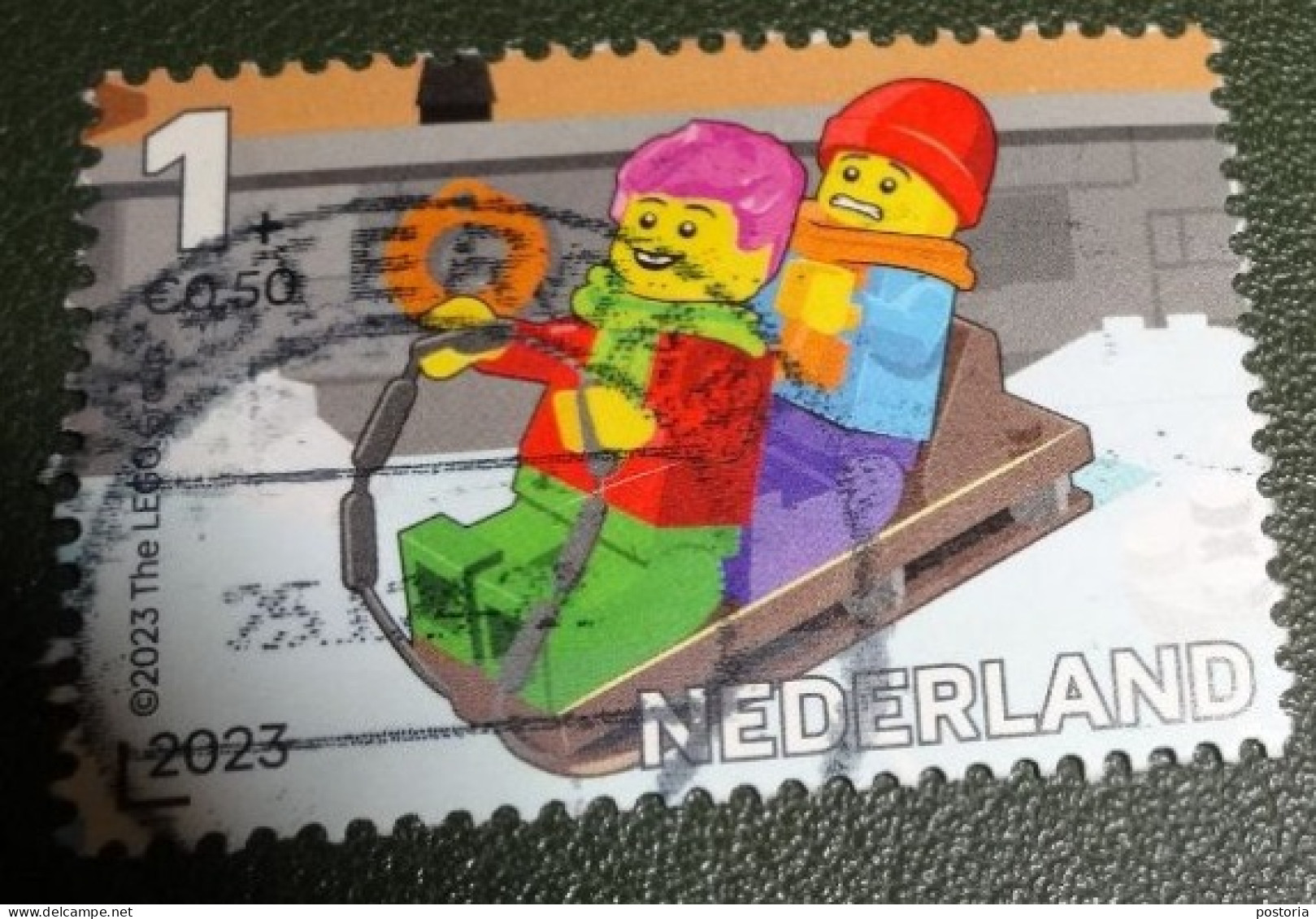 Nederland - NVPH - Xxxxd - 2023 - Gebruikt - Used - Kinderzegels - Lego Minifiguren - D - Slee - Gebraucht