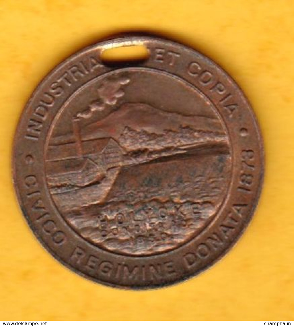 USA - Jeton - 50th Anniversary City Of Holyoke (Massachusetts) 1873-1923 - Médaille - Andere & Zonder Classificatie