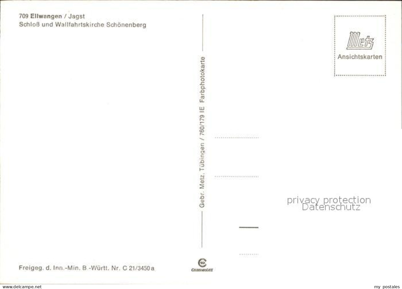 72247252 Ellwangen Jagst Schloss Und Wallfahrtskirche Schoenenberg Fliegeraufnah - Ellwangen