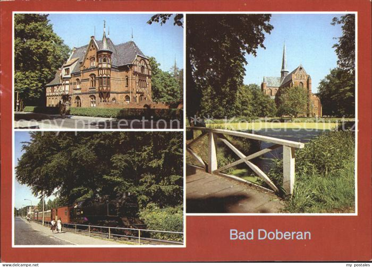 72247162 Bad Doberan Stadtmuseum Moeckelhaus Molli Schmalspurbahn Denkmal Muenst - Heiligendamm