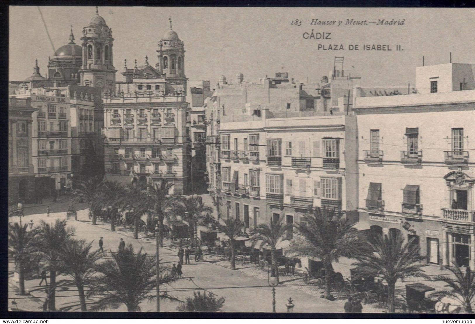 Cádiz.Plaza De Isabel II.Hauser.Rara De Encontar Por 1euro - Cádiz