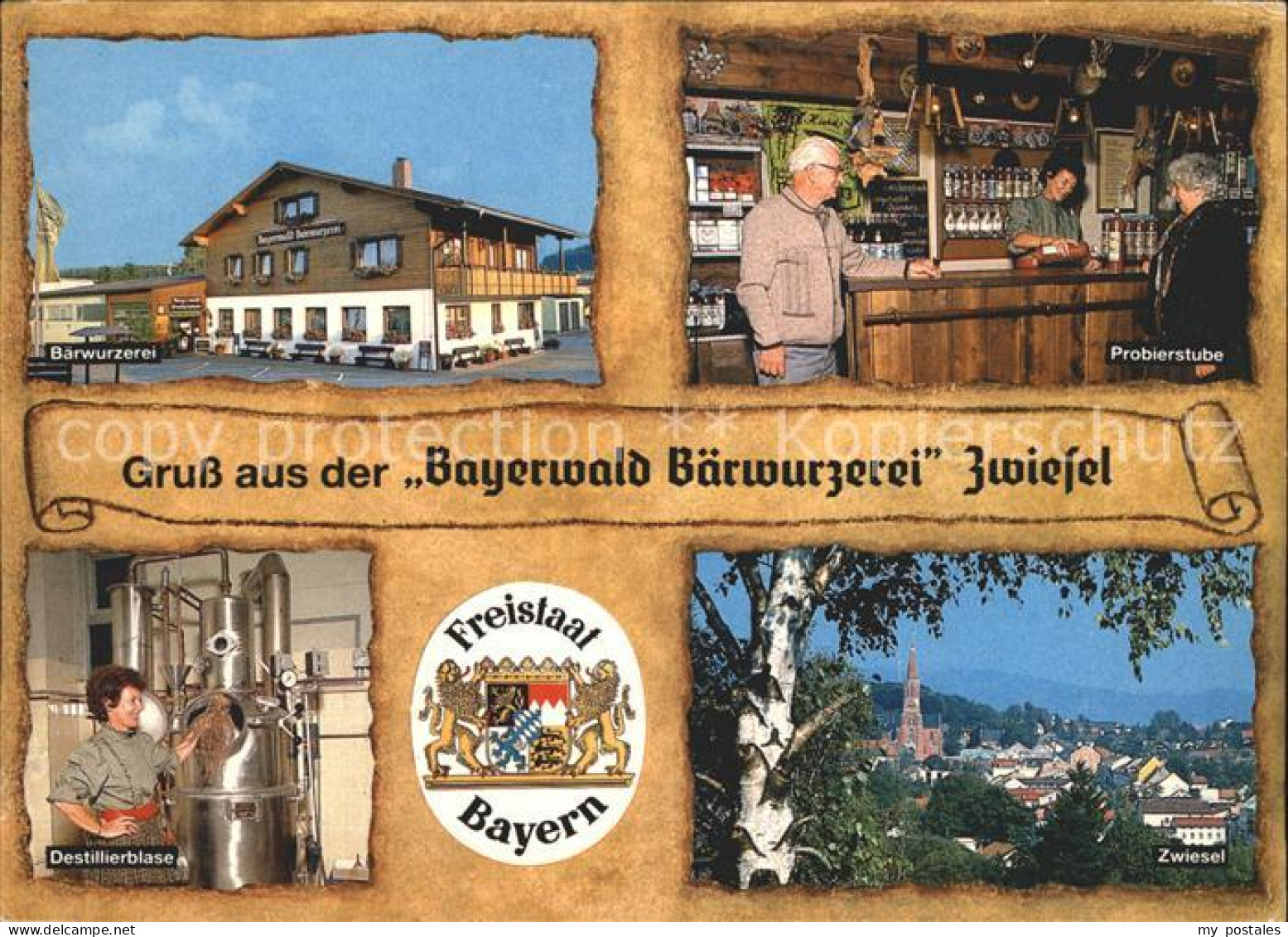 72247117 Zwiesel Niederbayern Bayerwald Baerwurzerei Baernzell - Zwiesel