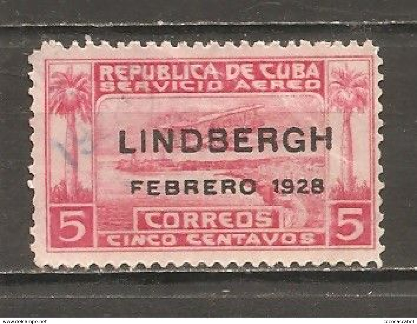 Cuba - Yvert  Aéreo 2 (usado) (o) - Poste Aérienne