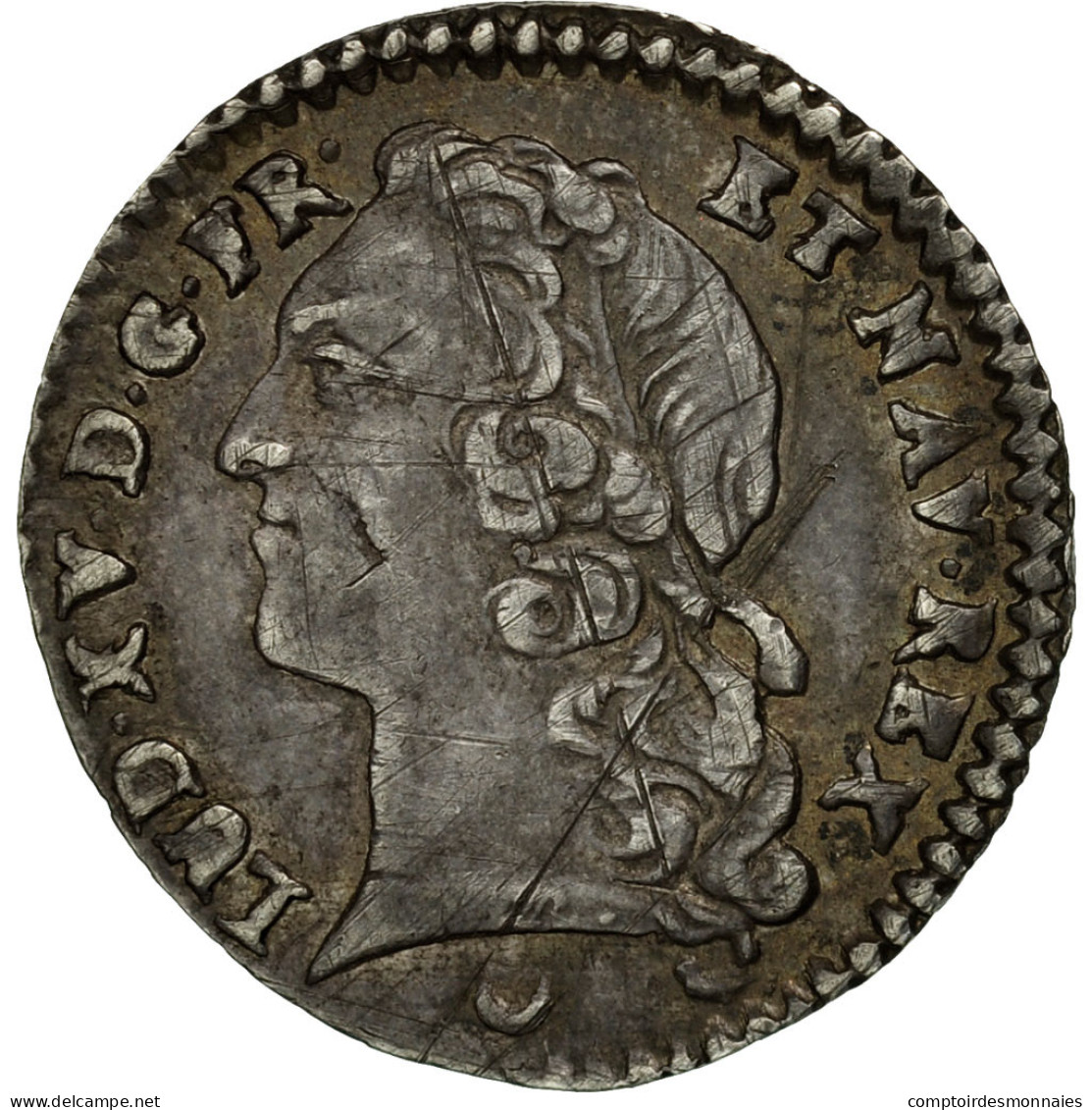 Monnaie, France, Louis XV, 1/20 Écu Au Bandeau (6 Sols), 6 Sols, 1/20 ECU - 1715-1774 Luis XV El Bien Amado