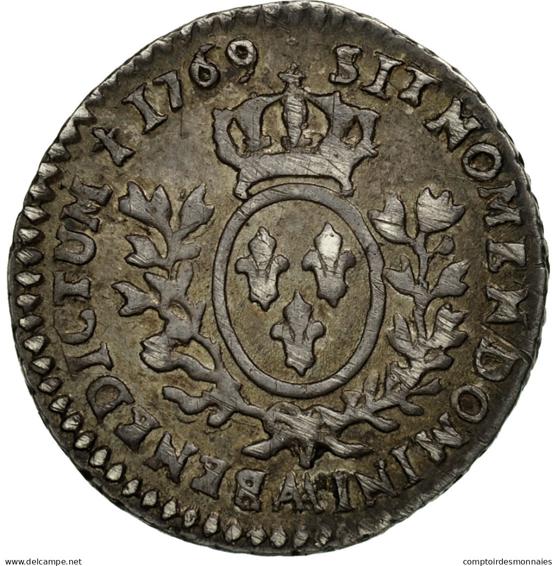 Monnaie, France, Louis XV, 1/20 Écu Au Bandeau (6 Sols), 6 Sols, 1/20 ECU - 1715-1774 Louis  XV The Well-Beloved