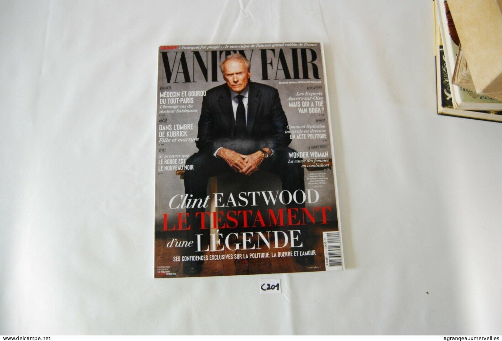 C201 Livre - Vanity Fair - Clint Eastwood - Le Testament D'une Légende - People