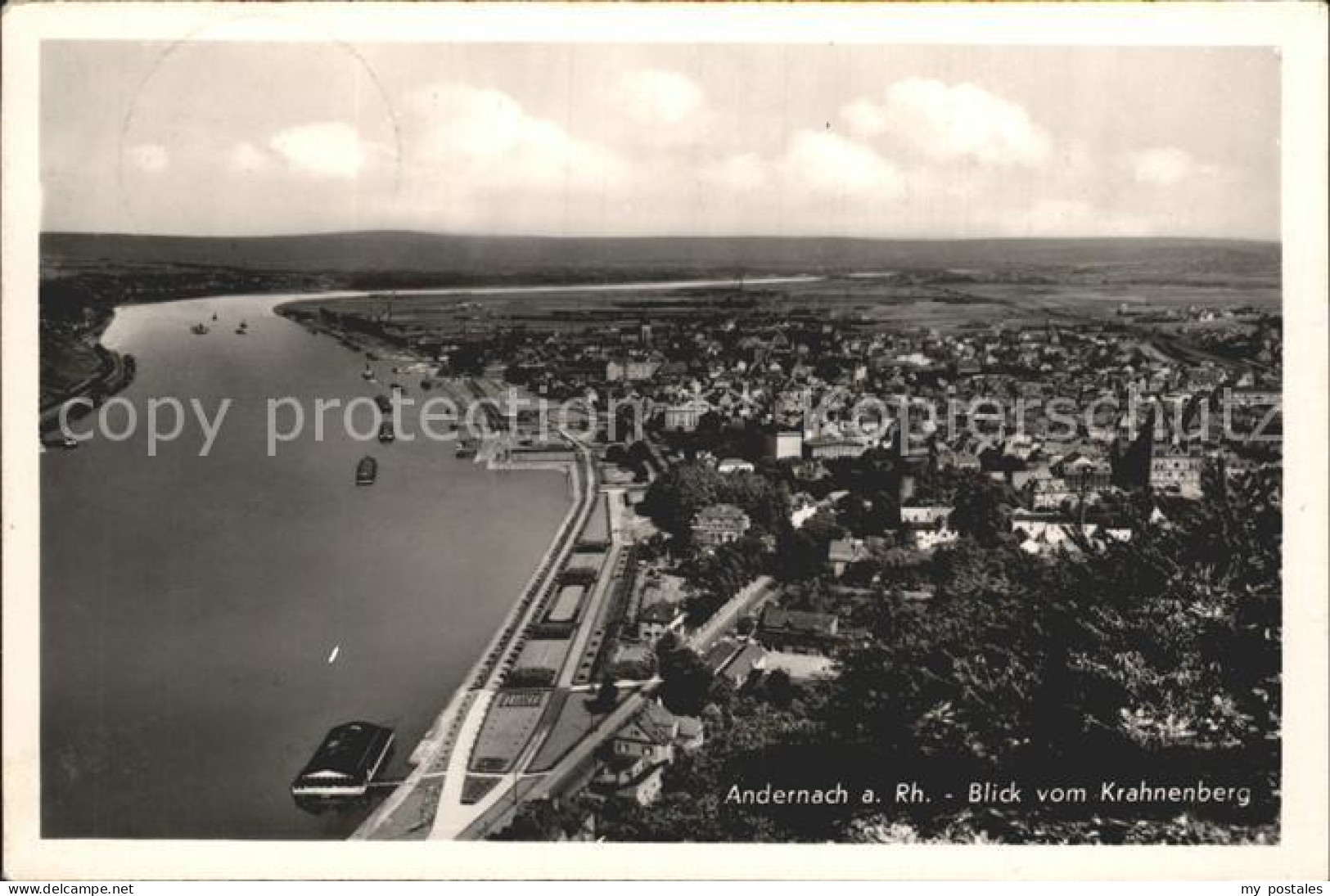 72246472 Andernach Blick Vom Krahnenberg Andernach - Andernach