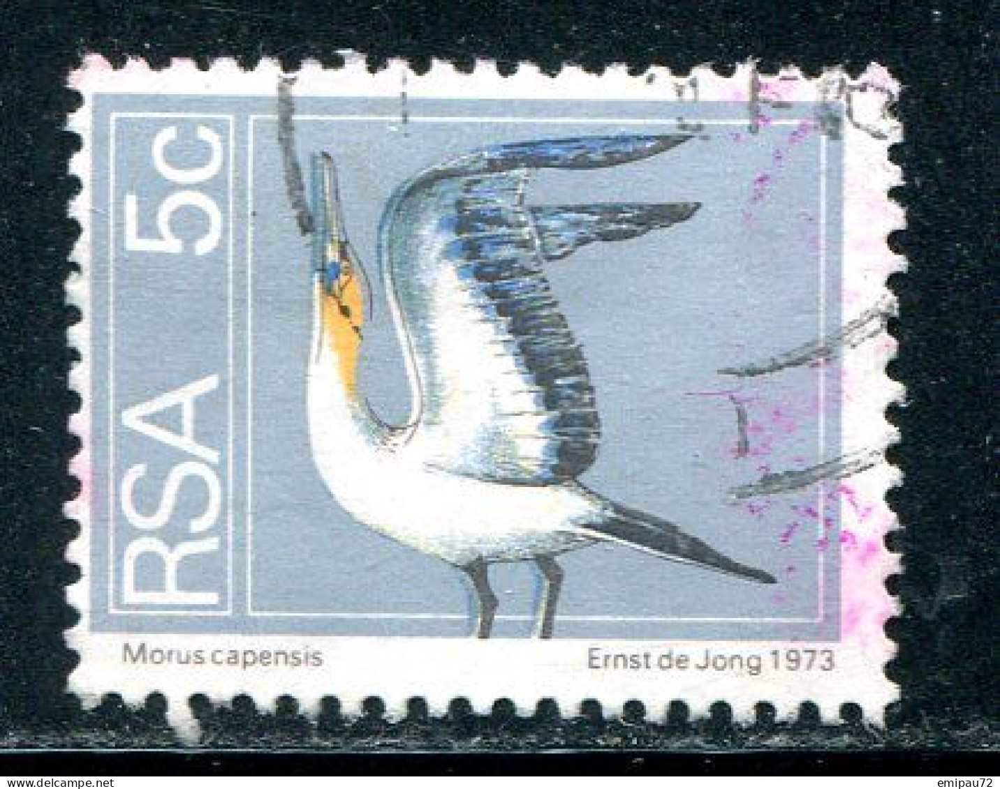 AFRIQUE DU SUD- Y&T N°363- Oblitéré (oiseau) - Usados