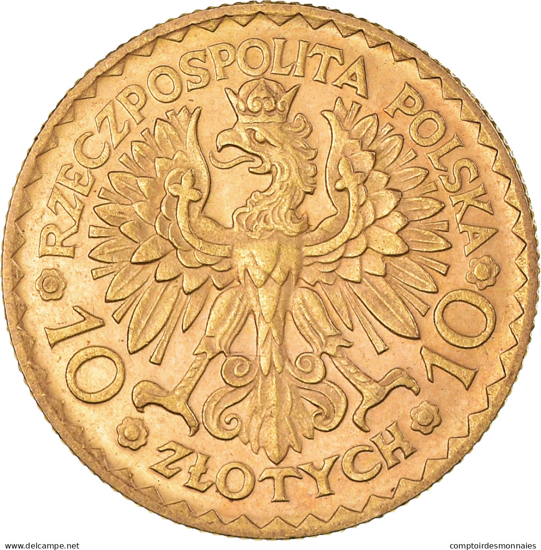 Monnaie, Pologne, 10 Zlotych, 1925, Warsaw, SPL+, Or, KM:32 - Polen