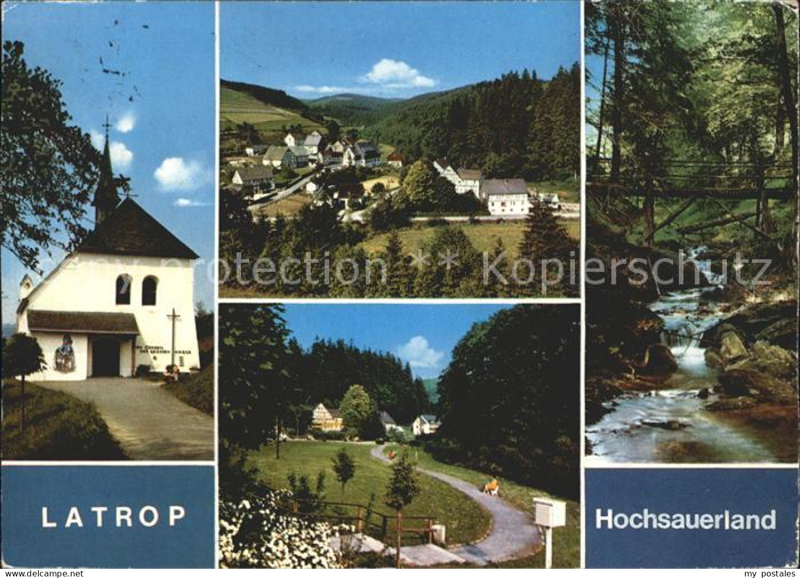 72246254 Latrop Sauerland Kirche Idylle Am Bach  Latrop Sauerland - Schmallenberg