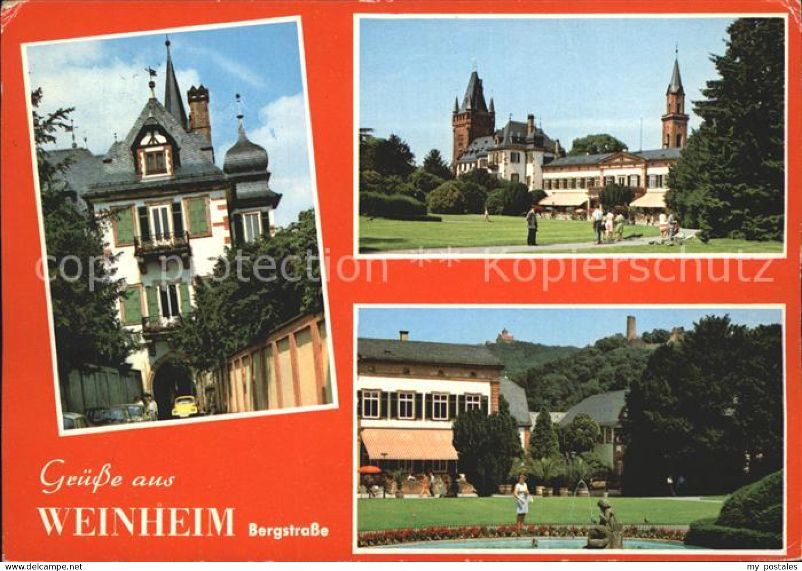 72246251 Weinheim Bergstrasse Schlosspark Weinheim - Weinheim