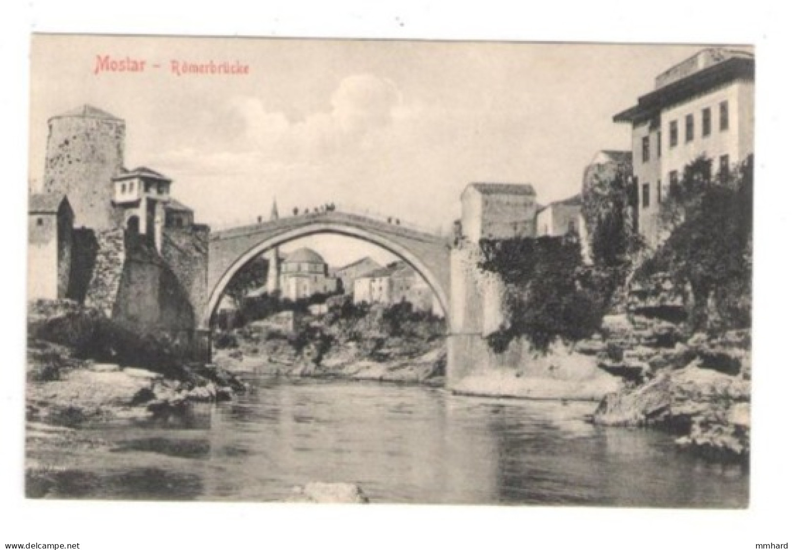 Alte AK Mostar Römerbrücke - Bosnia And Herzegovina