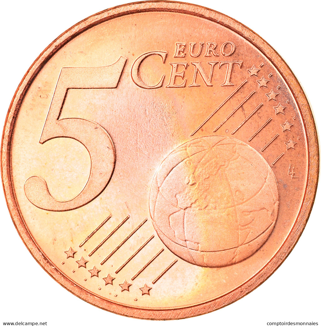 Pays-Bas, 5 Euro Cent, 1999, Utrecht, Proof, SPL, Copper Plated Steel, KM:236 - Paesi Bassi