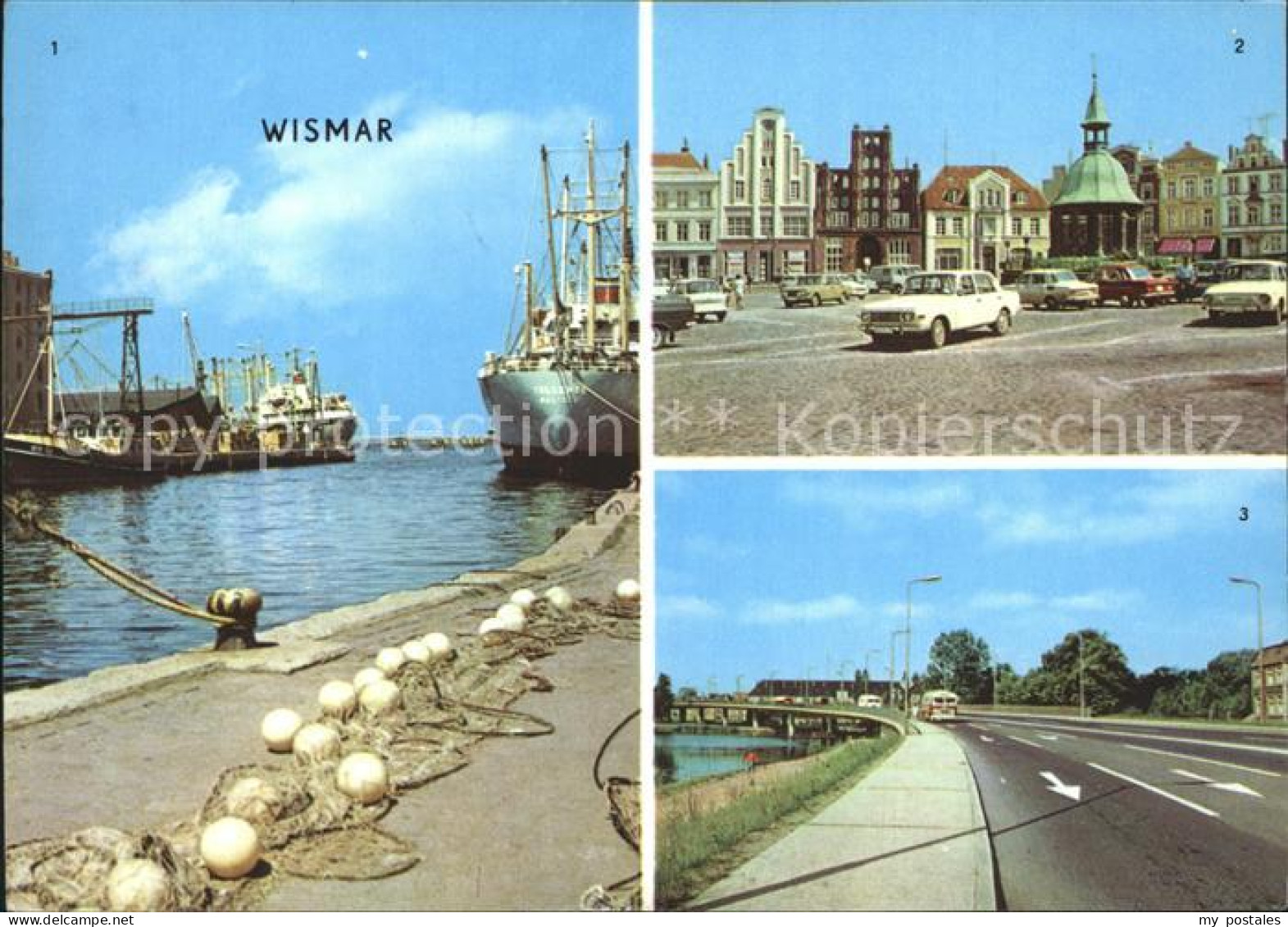 72243385 Wismar Mecklenburg Vorpommern Hafen Markt Hochbruecke Wismar - Wismar