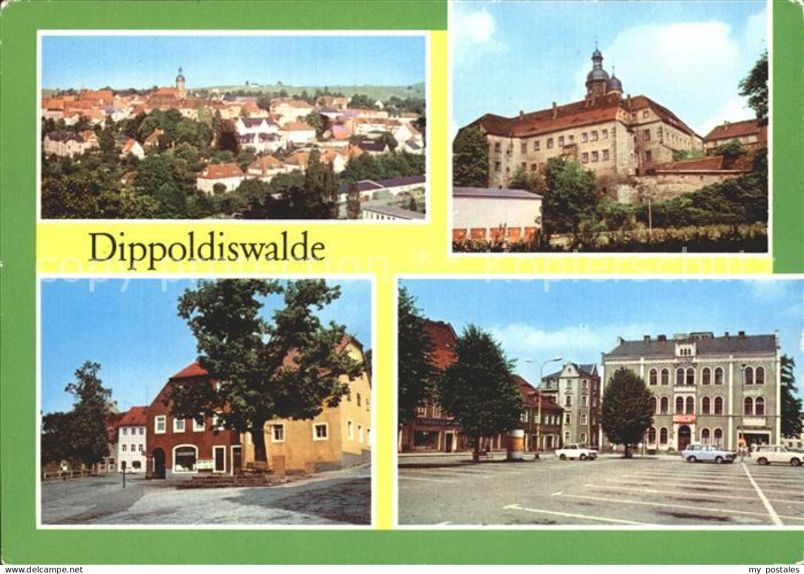 72243375 Dippoldiswalde Osterzgebirge Schloss Karl-Marx-Platz Platz-des-Friedens - Dippoldiswalde