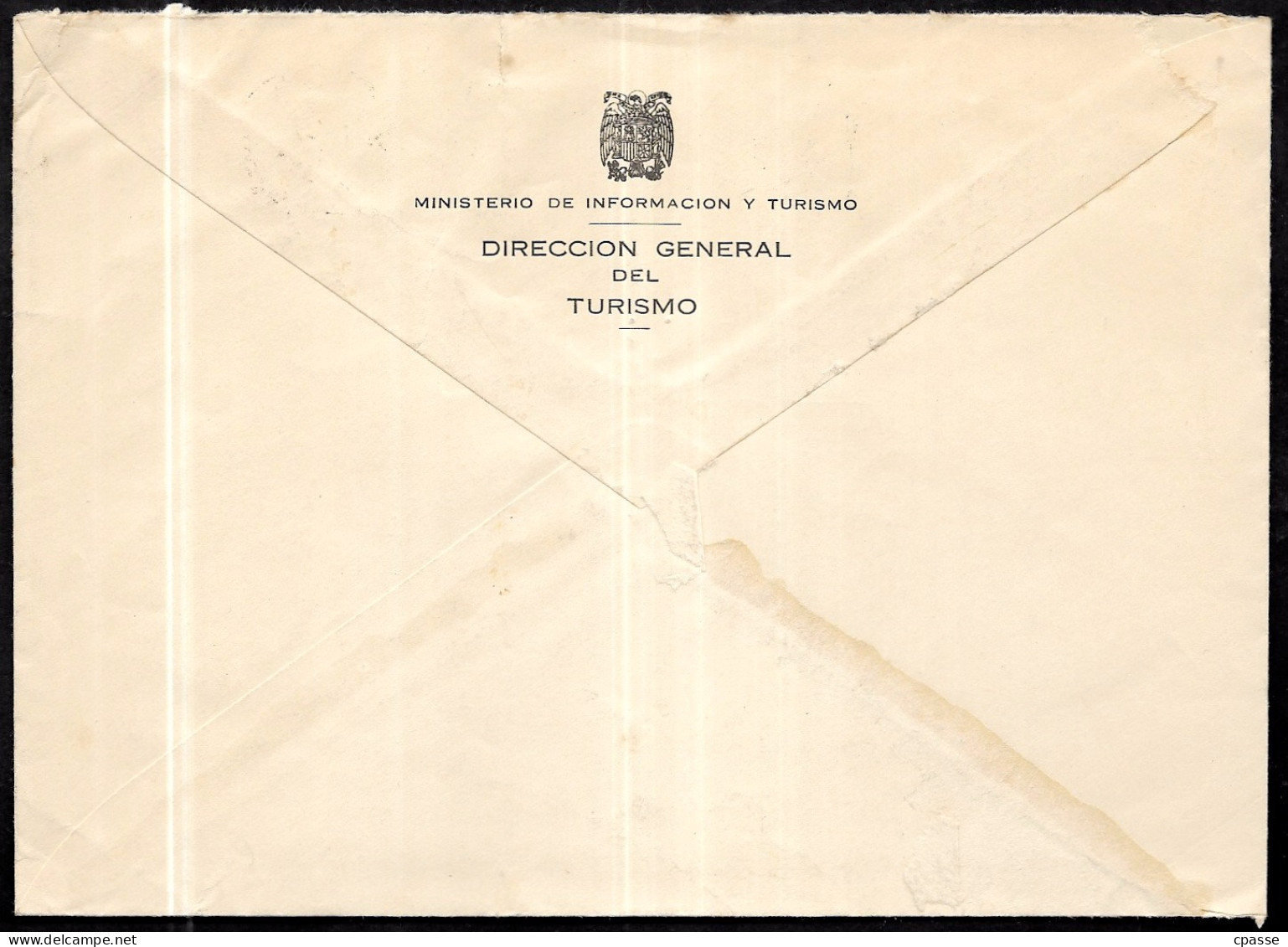 1962 Lettre Espana EMA Direccion General Del Turismo SPAIN - Machines à Affranchir (EMA)