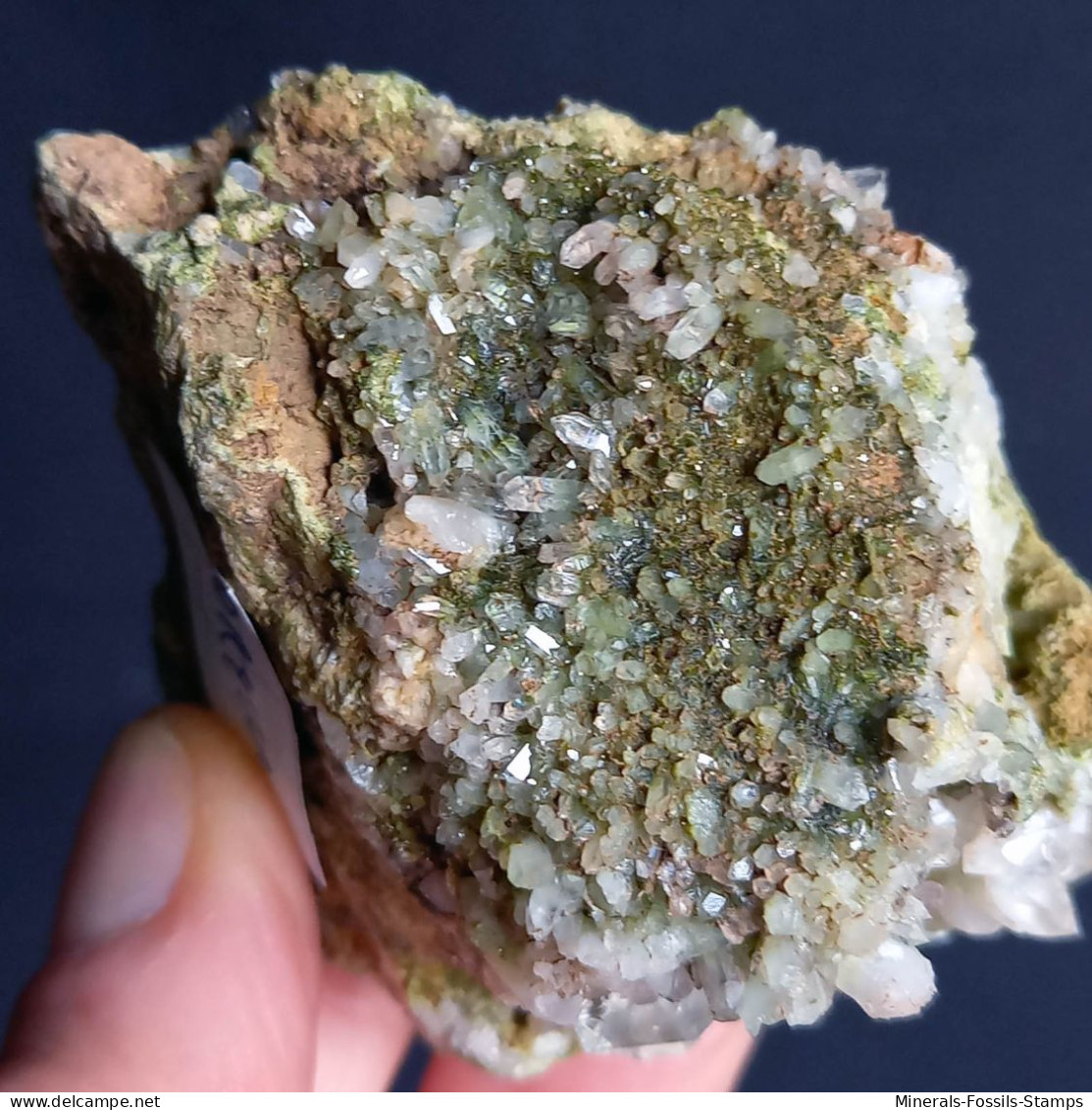 #G73 - Beaux Cristaux De QUARTZ Avec Micro Epidote (Mine Gambatesa, Val Graveglia, Ne, Gênes, Ligurie, Italie) - Mineralen