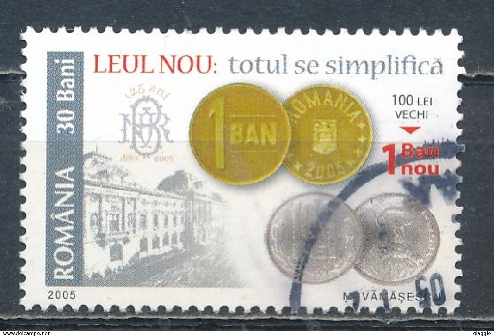 °°° ROMANIA - Y&T N° 4984 - 2005 °°° - Used Stamps
