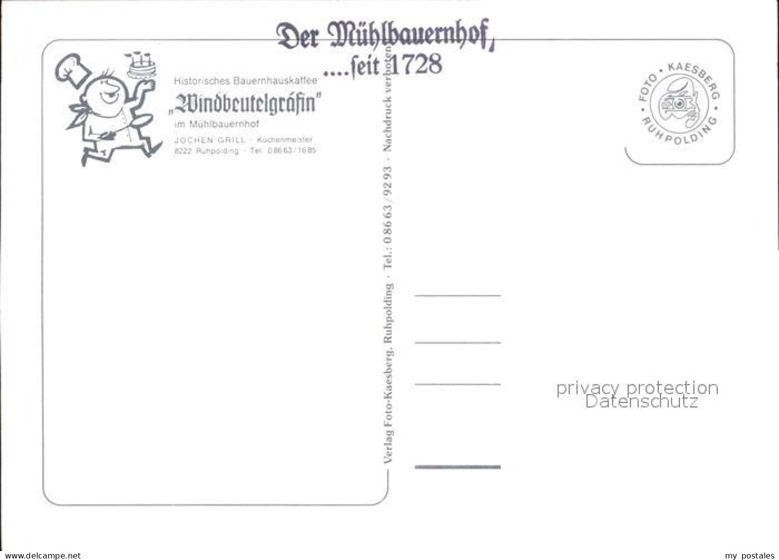 72243127 Ruhpolding Historische Bauernhauskaffee Windbeutelgraefin Ruhpolding - Ruhpolding