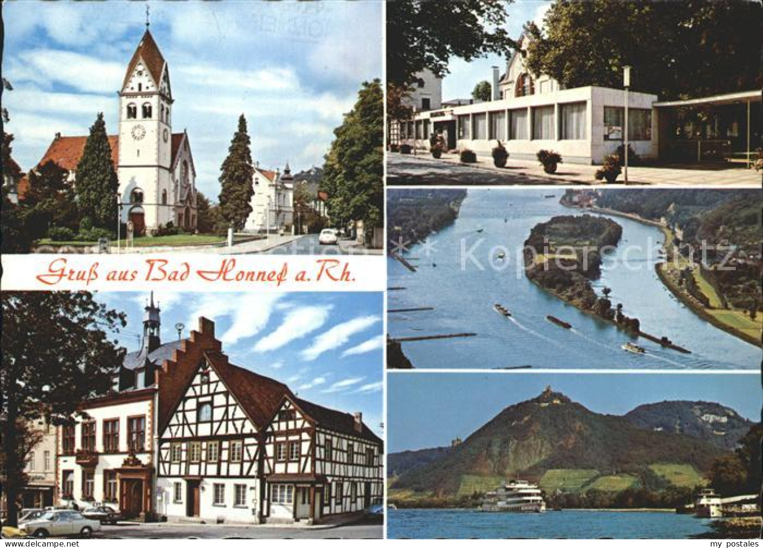 72243028 Bad Honnef Kirche Faehre Gebaeude  Bad Honnef - Bad Honnef