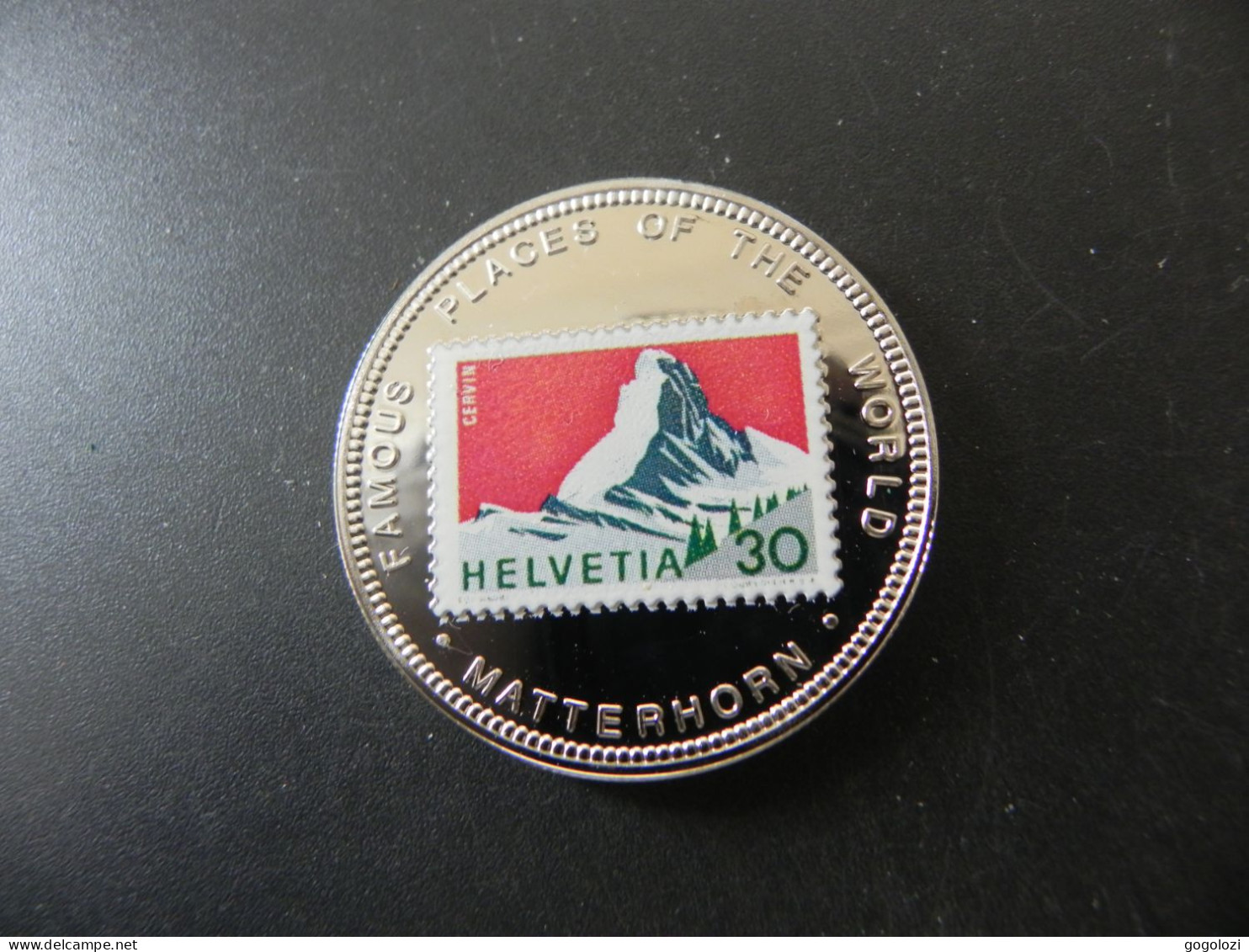 Uganda 1000 Shillings 1996 - Famous Places Of The World Switzerland Matterhorn - Uganda