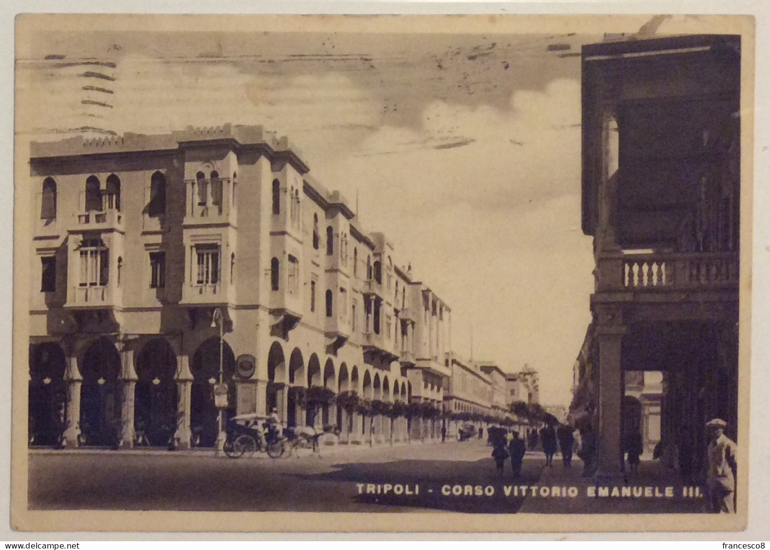 1940 TRIPOLI CORSO VITTORIO EMANUELE III / LIBIA - Libye