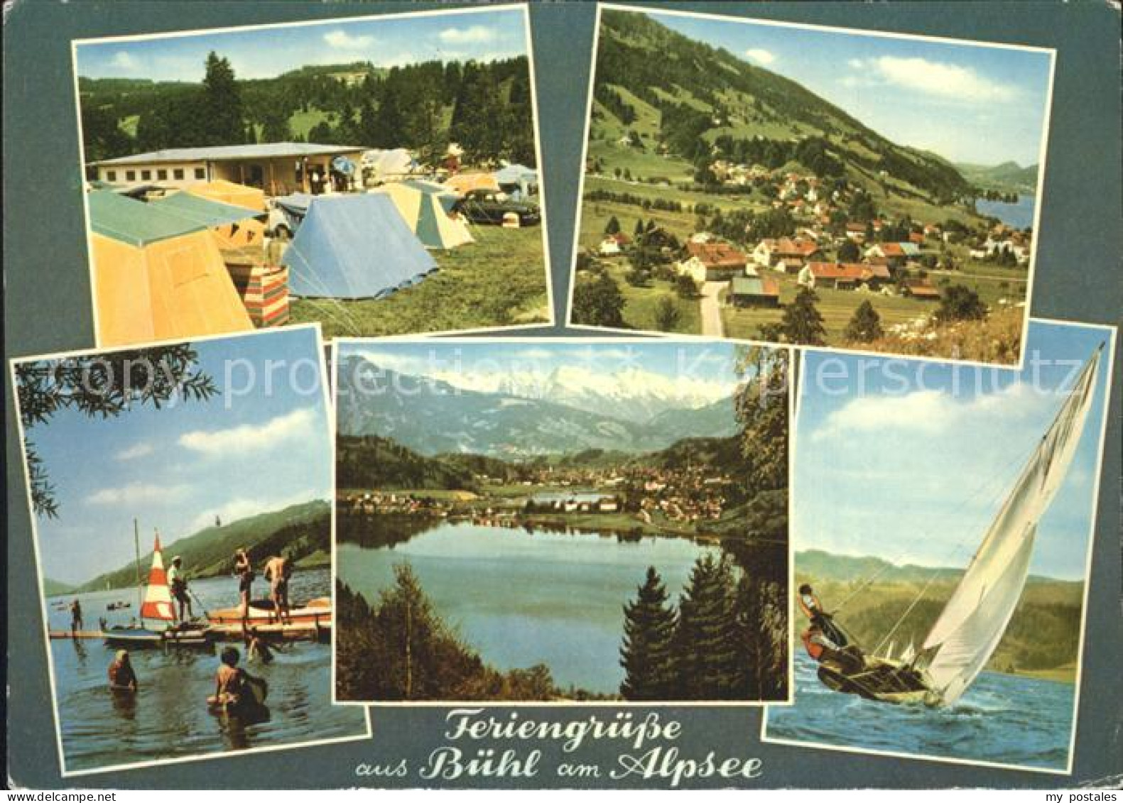 72241946 Buehl Alpsee Camping Segelboot Wassersport  Buehl - Immenstadt