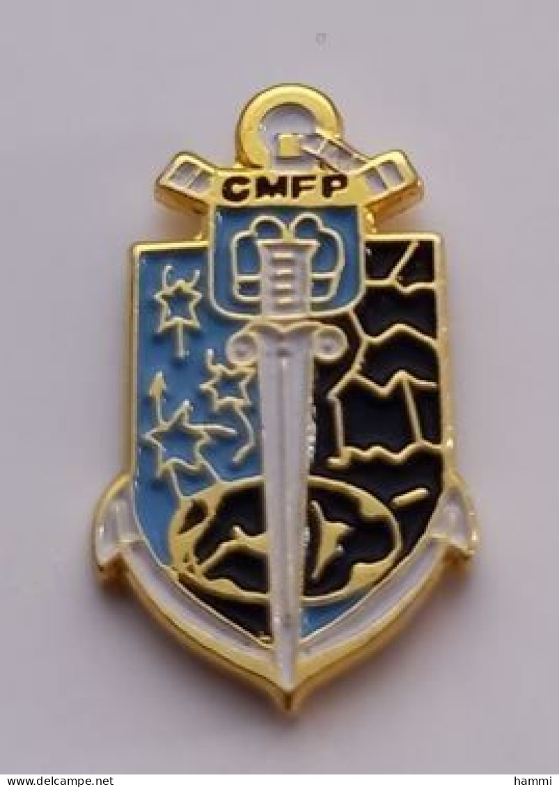 P34 Pin's Armée Militaire Régiment GMFP AFN - GENDARMERIE MARITIME En ALGERIE Ancre Achat Immédiat - Militaria