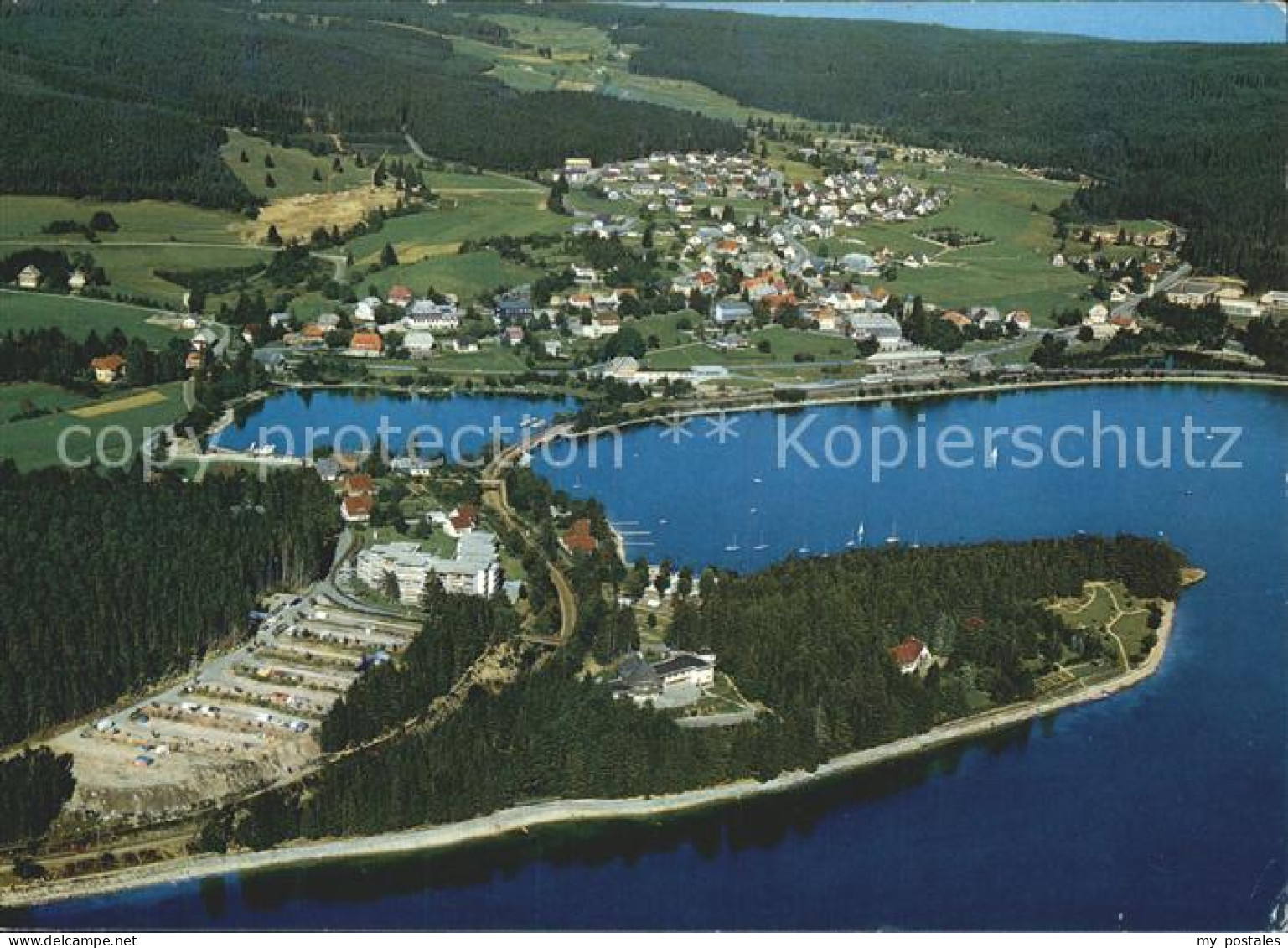 72241787 Schluchsee Fliegeraufnahme Aeule - Schluchsee