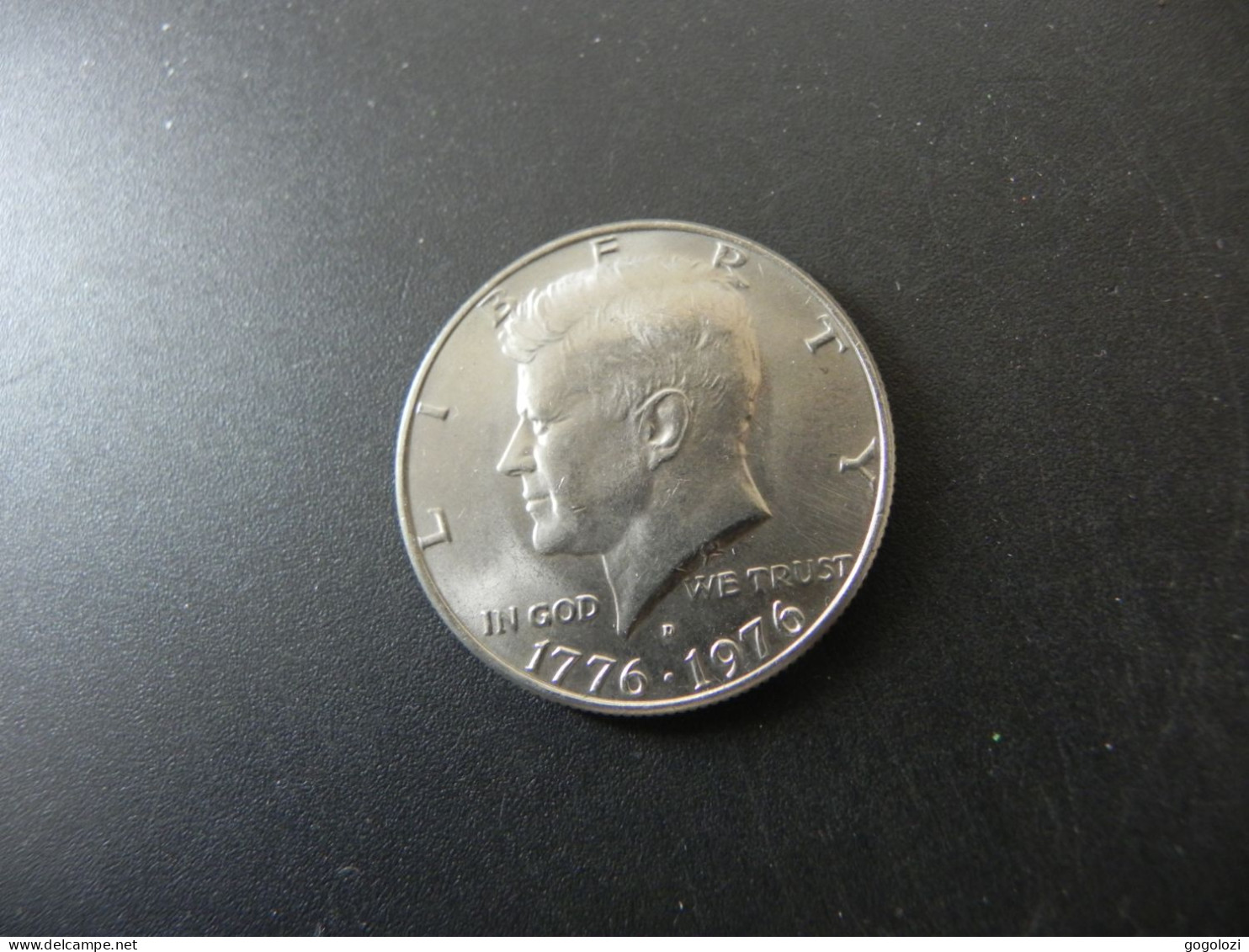 USA 1/2 Dollar 1976 D Kennedy - 1964-…: Kennedy