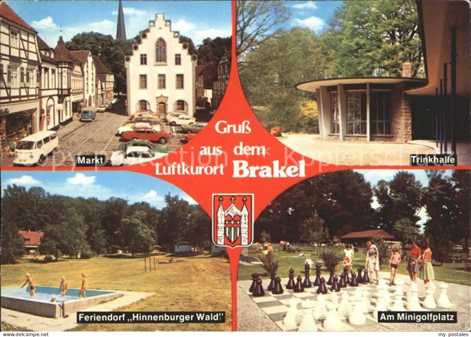 72240528 Brakel Westfalen Markt Feriendorf Minigolf Brakel - Brakel