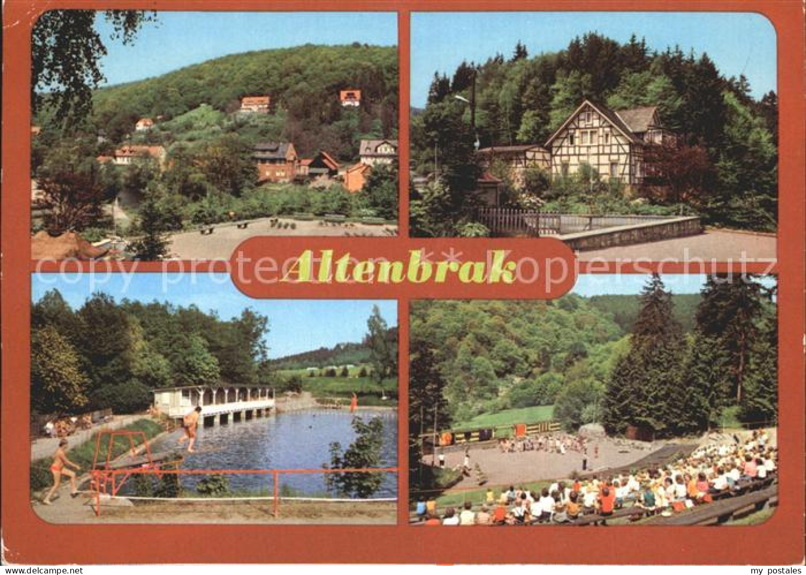 72240353 Altenbrak Harz Teilansicht Rolandseck Bergschwimmbad Waldbuehne Luftkur - Altenbrak