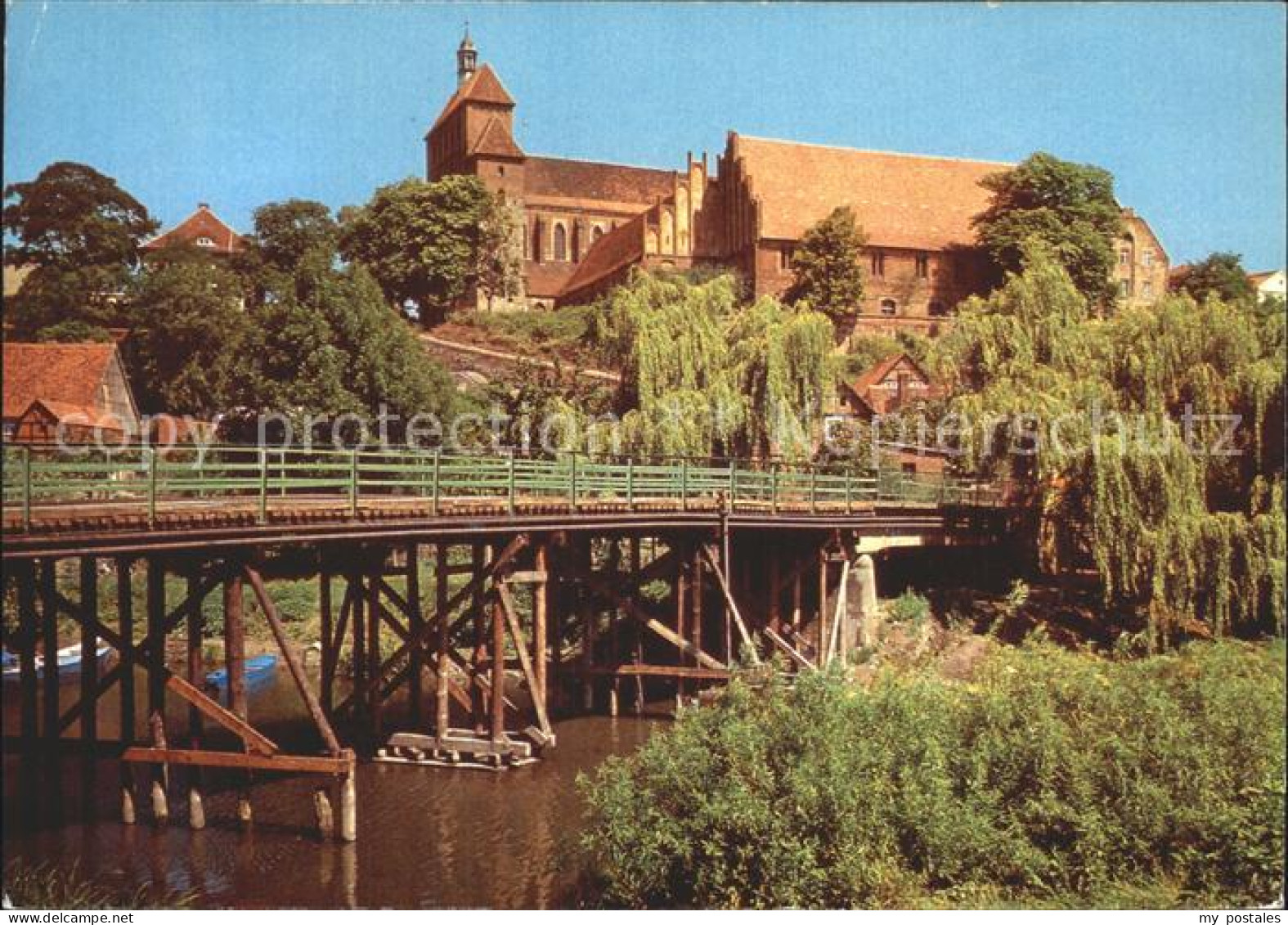 72240339 Havelberg Blick Zum Dom Und Zur Havelbruecke Havelberg - Havelberg