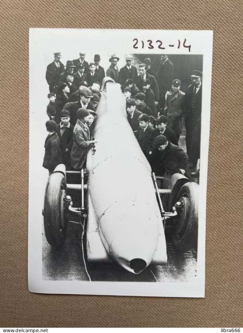 1929 - Malcolm Campbell's 'Bluebird' - 15 X 10 Cm (REPRO PHOTO !  Zie Beschrijving, Voir Description, See Description) ! - Coches