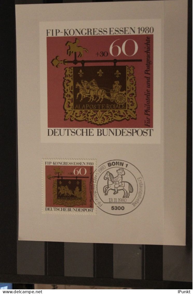 Deutschland 1980; Tag Der Briefmarke; Maximumkarte Des BDPh; MiNr. 1065 - 1961-1980