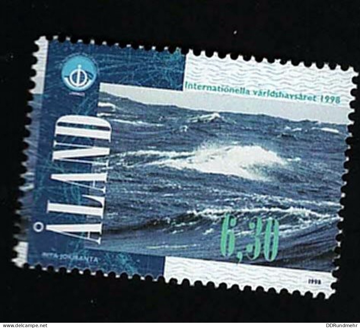 1998 Ocean Michel AX 141 Stamp Number AX 146 Yvert Et Tellier AX 140 Stanley Gibbons AX 138 Xx MNH - Aland