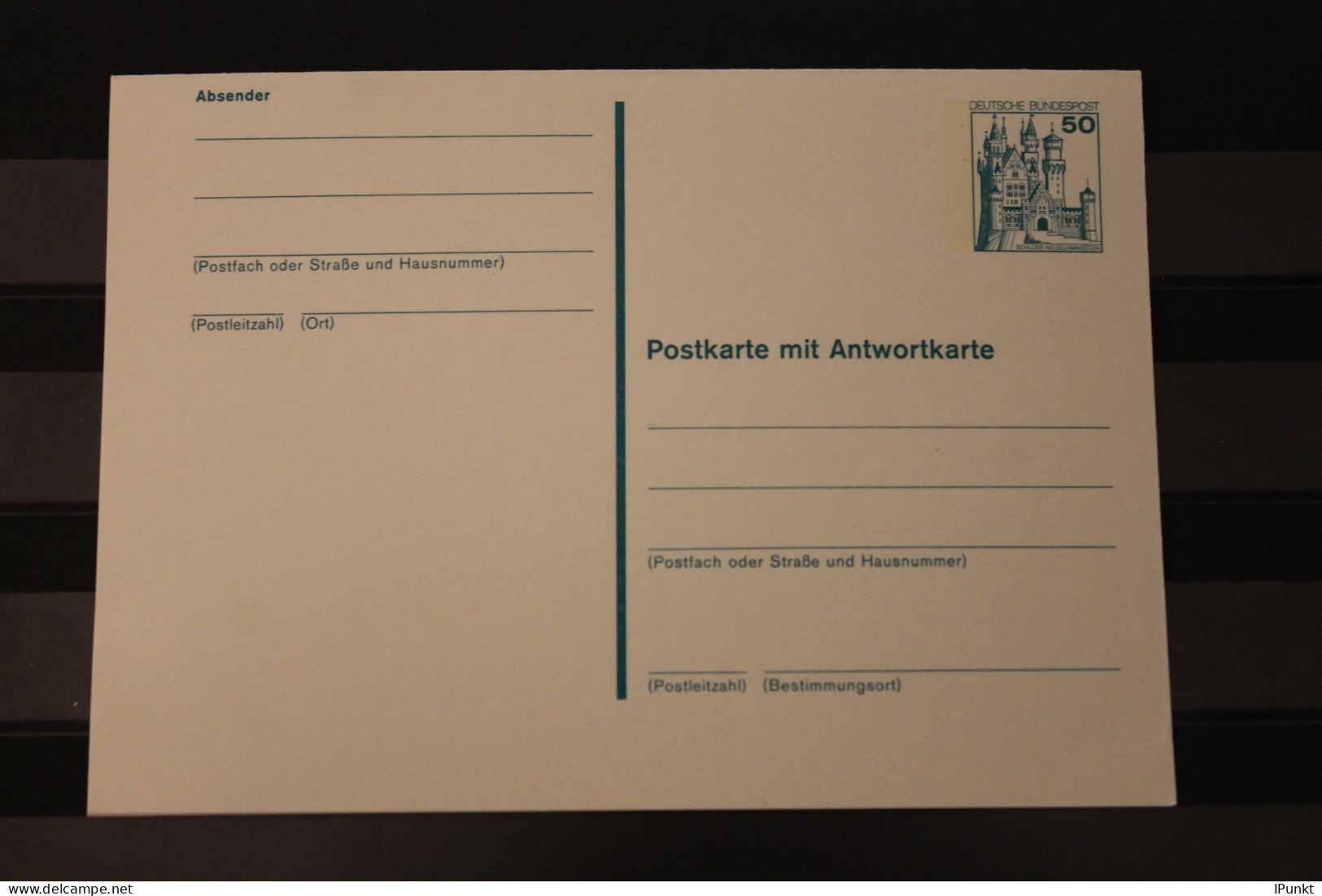 Deutschland 1979; Burgen Und Schlösser P 128, Postkarte Mit Antwortkarte; Ungebraucht - Postcards - Mint