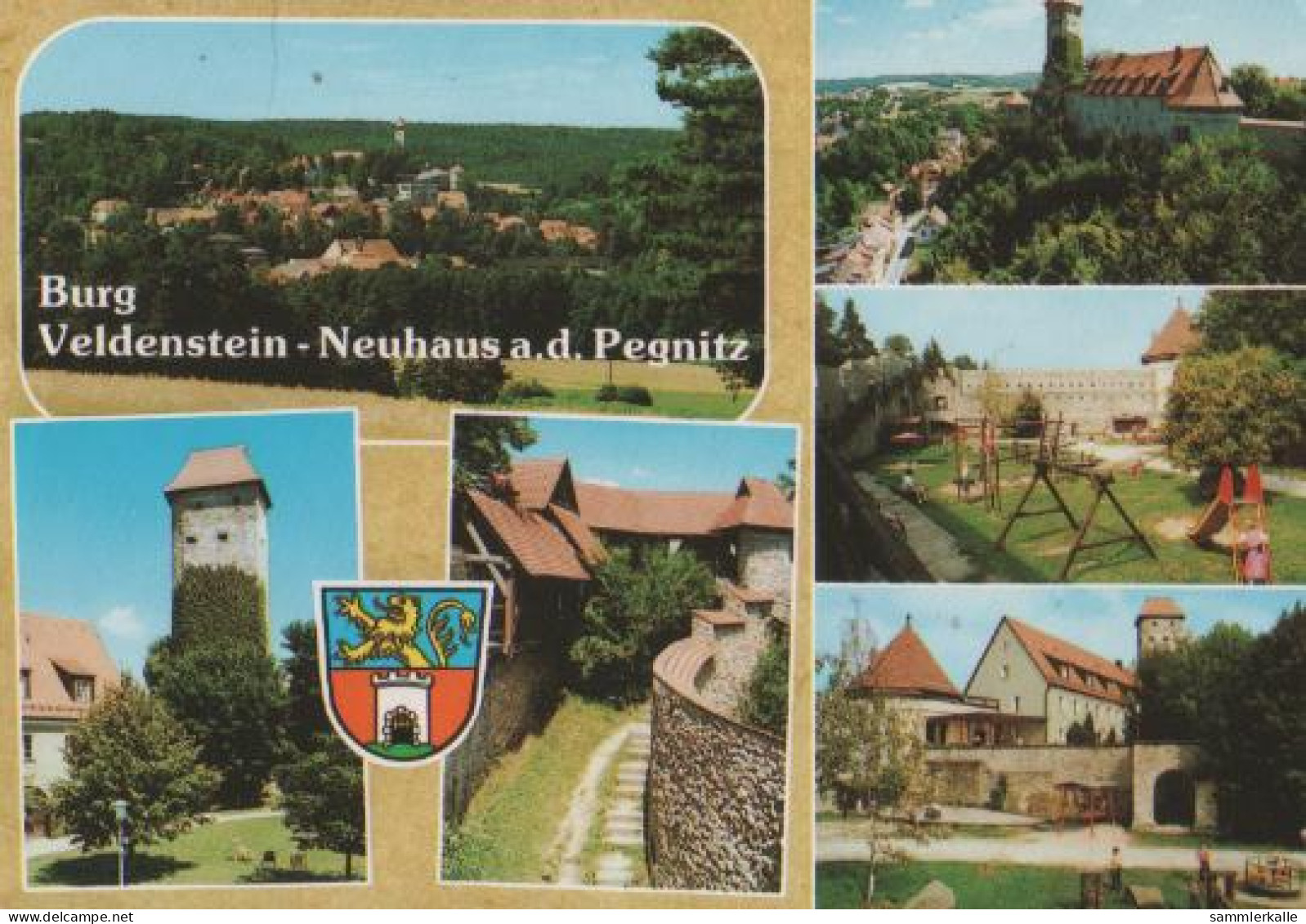 22182 - Neuhaus Pegnitz - Burg Veldenstein - 1993 - Lauf