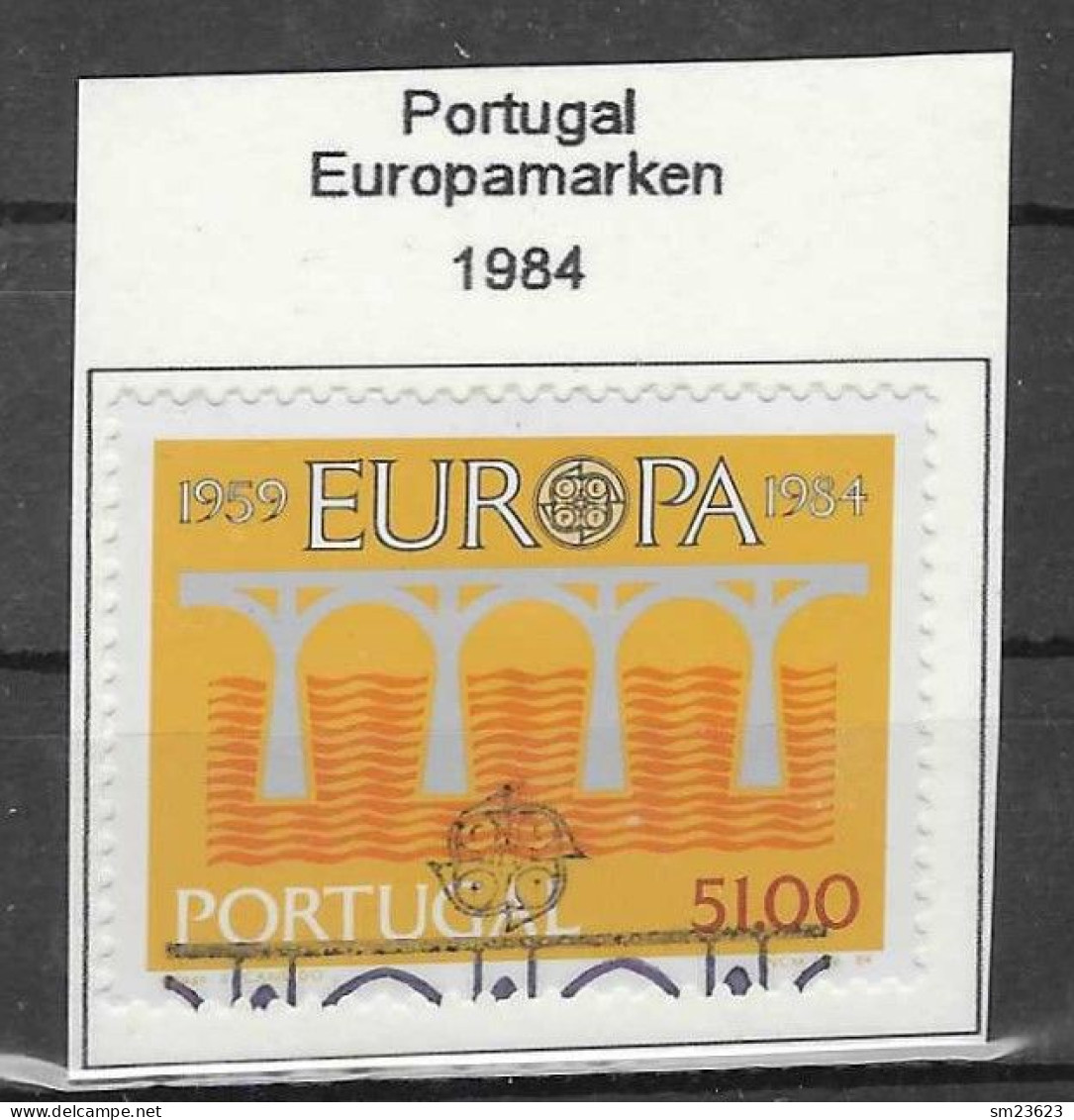 Portugal  1984  Mi.Nr. 1630 , Europa CEPT Brücken , Gestempelt / Fine Used / (o) - 1984
