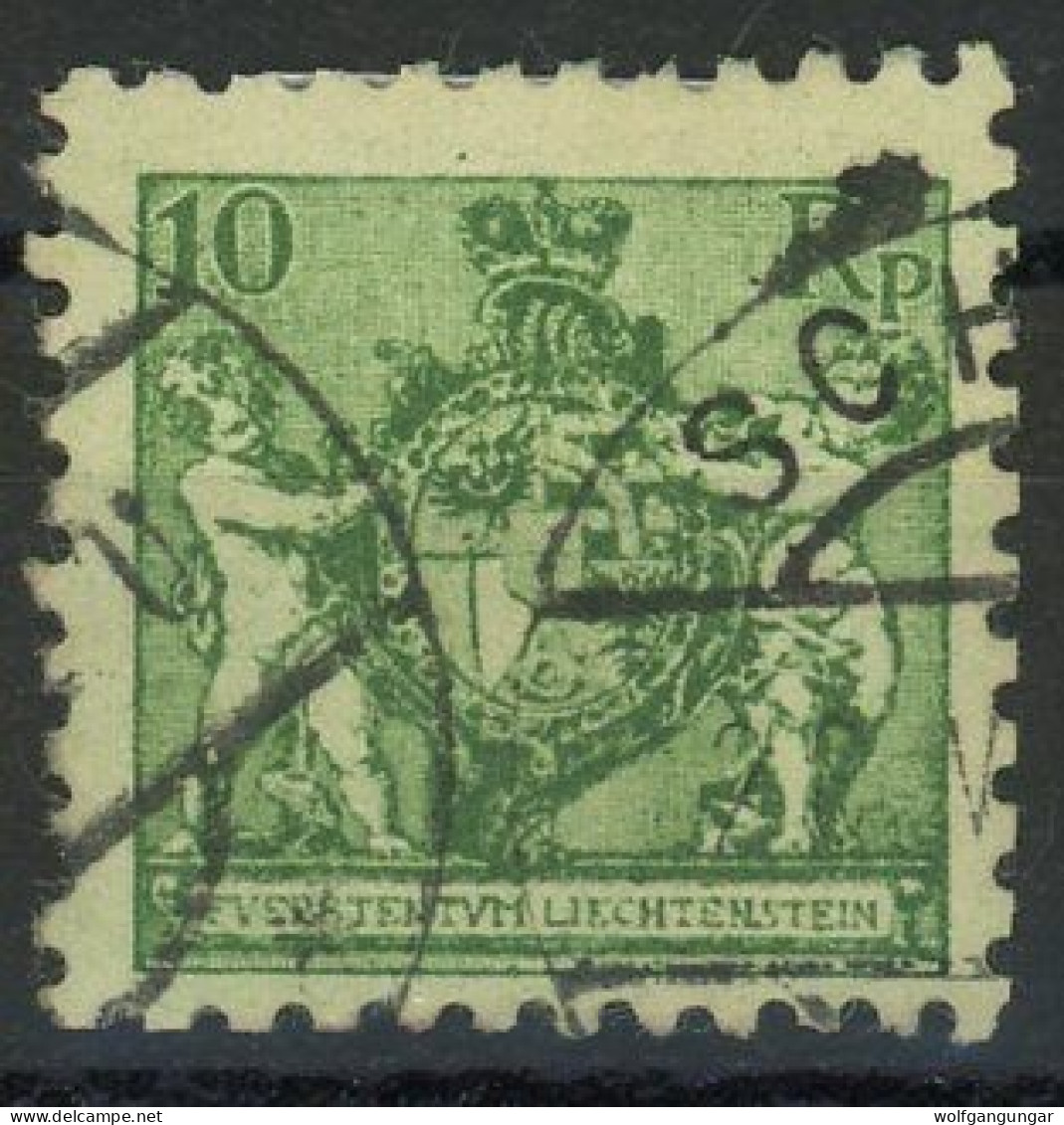 Liechtenstein 1921 Michel Nummer 50A Gestempelt - Gebraucht